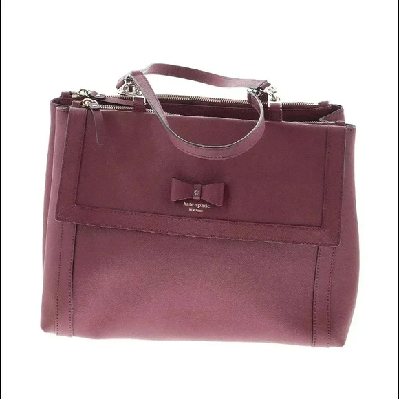 Kate Spade Leather Shoulder Bag with Bow NWOT! - Picture 7 of 11